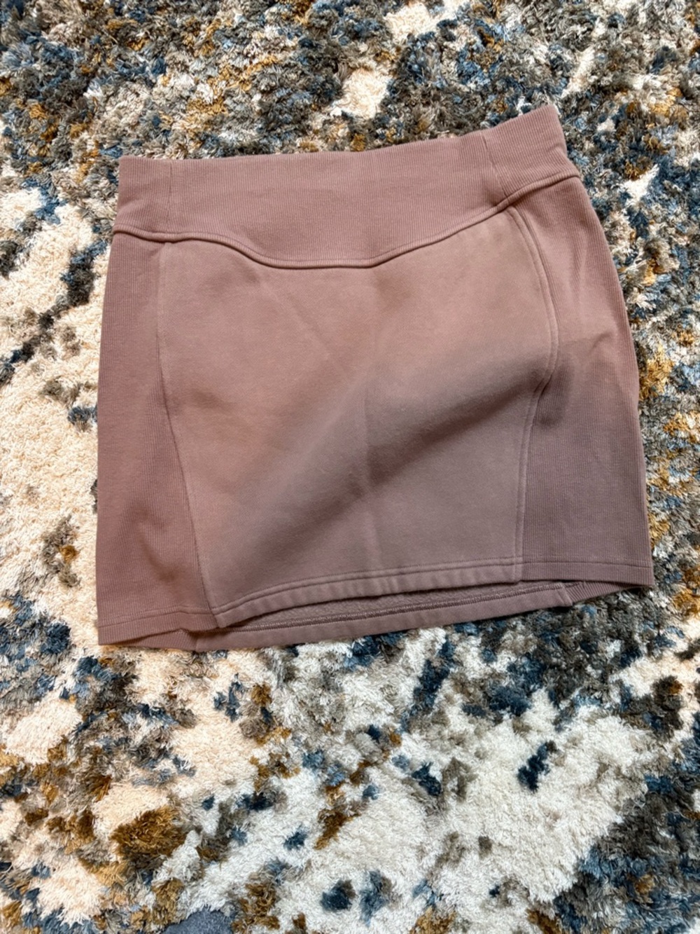 lululemon athletica mauve/taupe athletic skirt